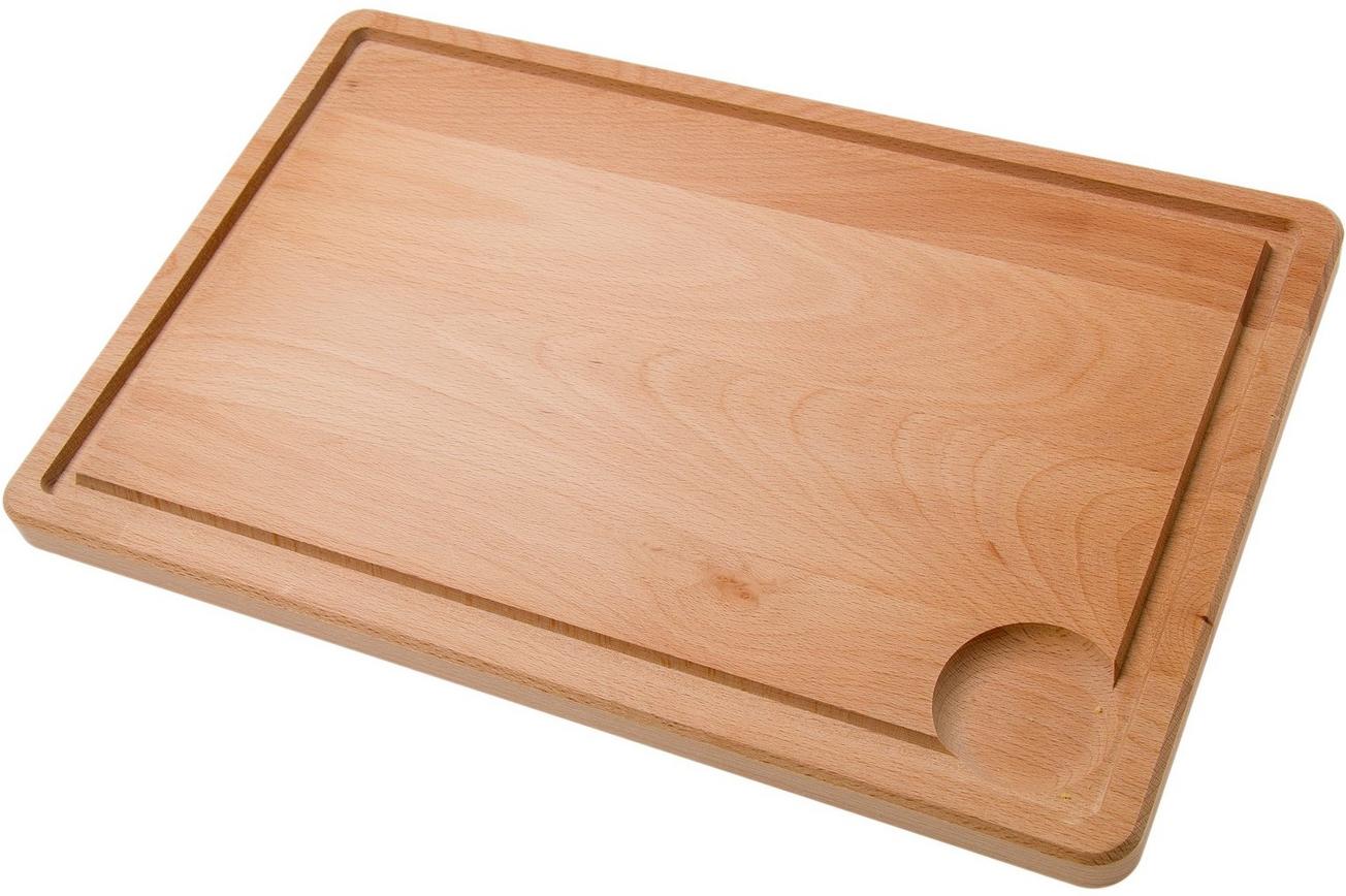 Il Cucinino snijplank met geul beukenhout, 40x26 cm