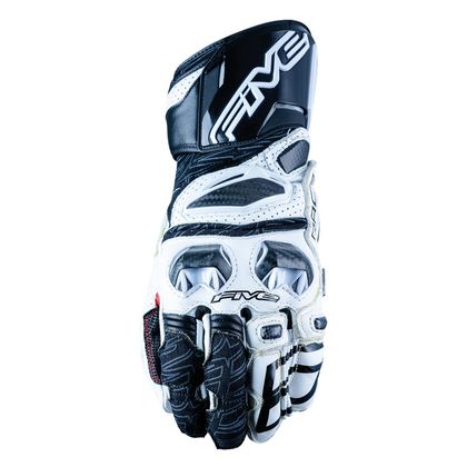 Gants Five RFX RACE - Blanc / Noir