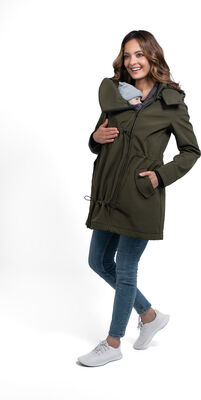 Wombat Softshell Bærejakke, Green