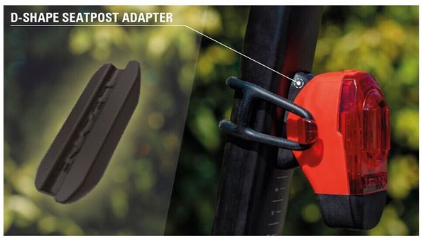 D-SHAPE Sattelstützen Adapter  schwarz