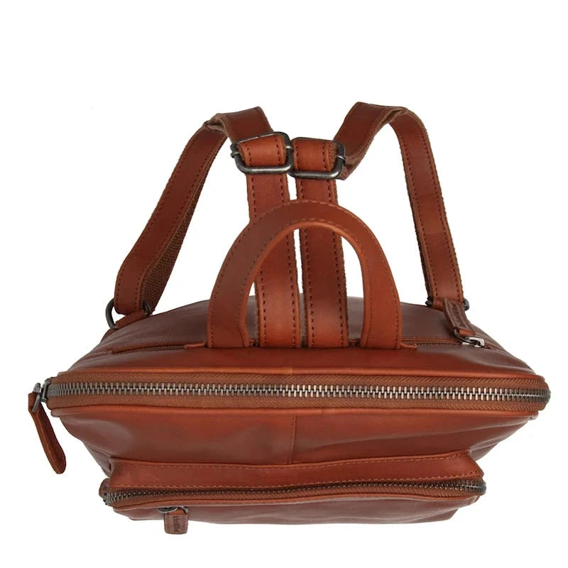 Chesterfield Brand Rugzak - Schoudertas Floran Cognac
