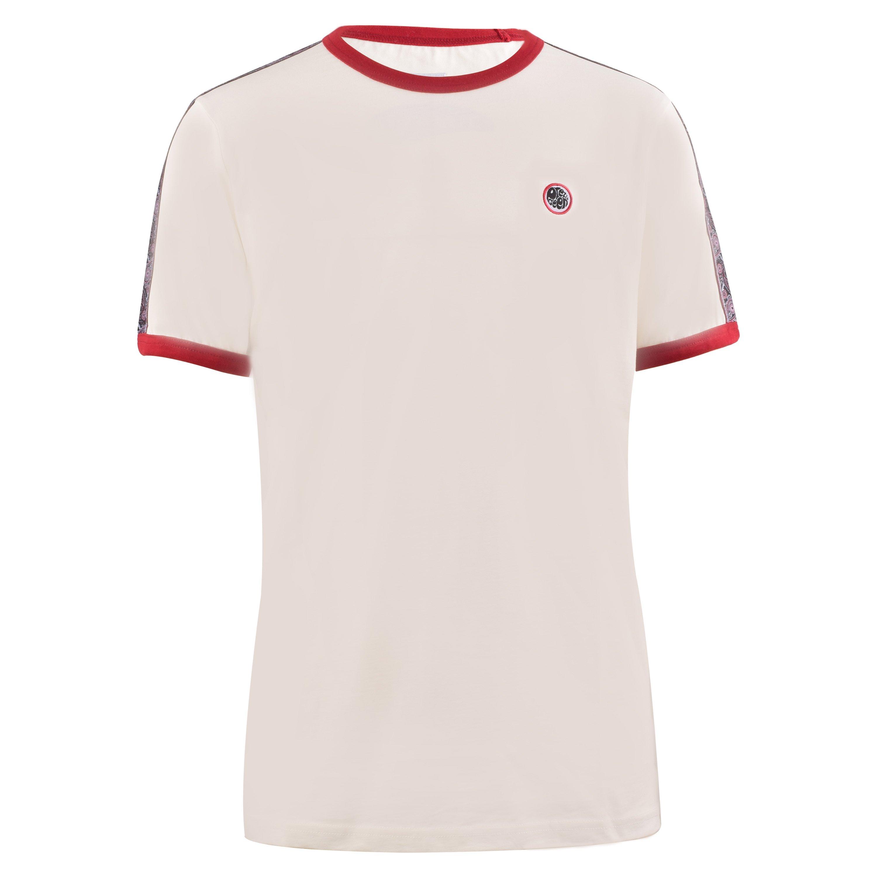 Pretty Green PG Eclipse Tape T Shirt Mens