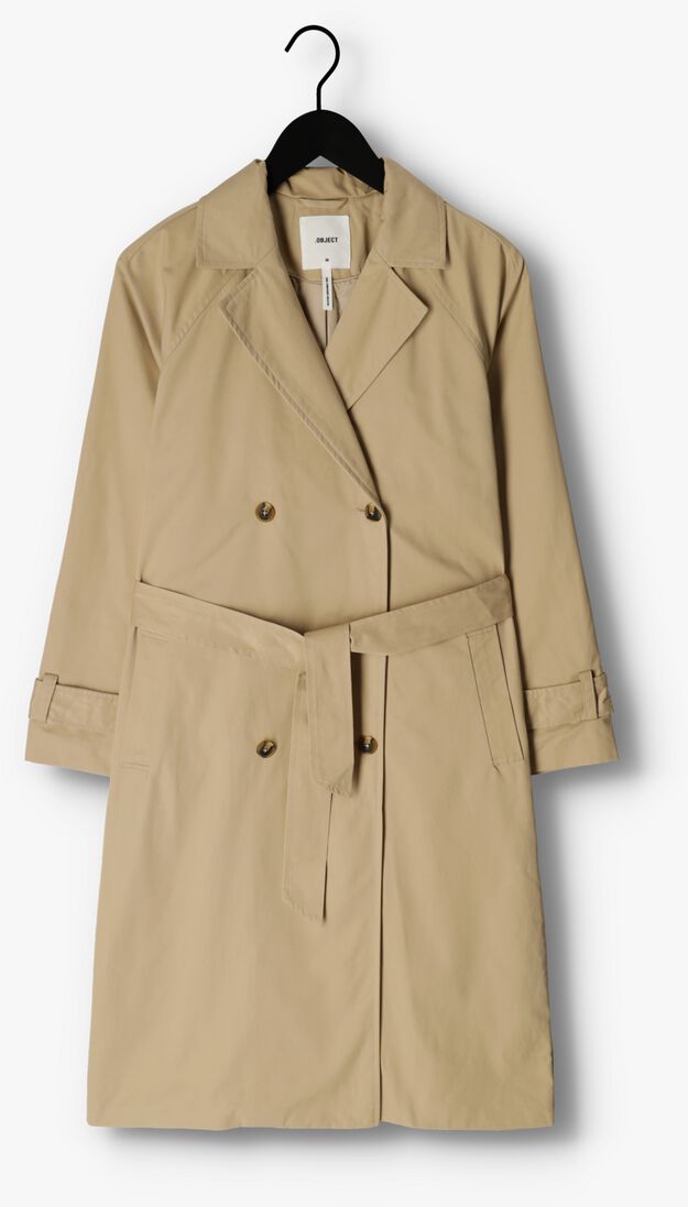 OBJECT beige object  objclara keily trench coat