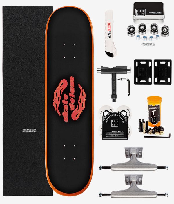 skatedeluxe Flame Komplett 8