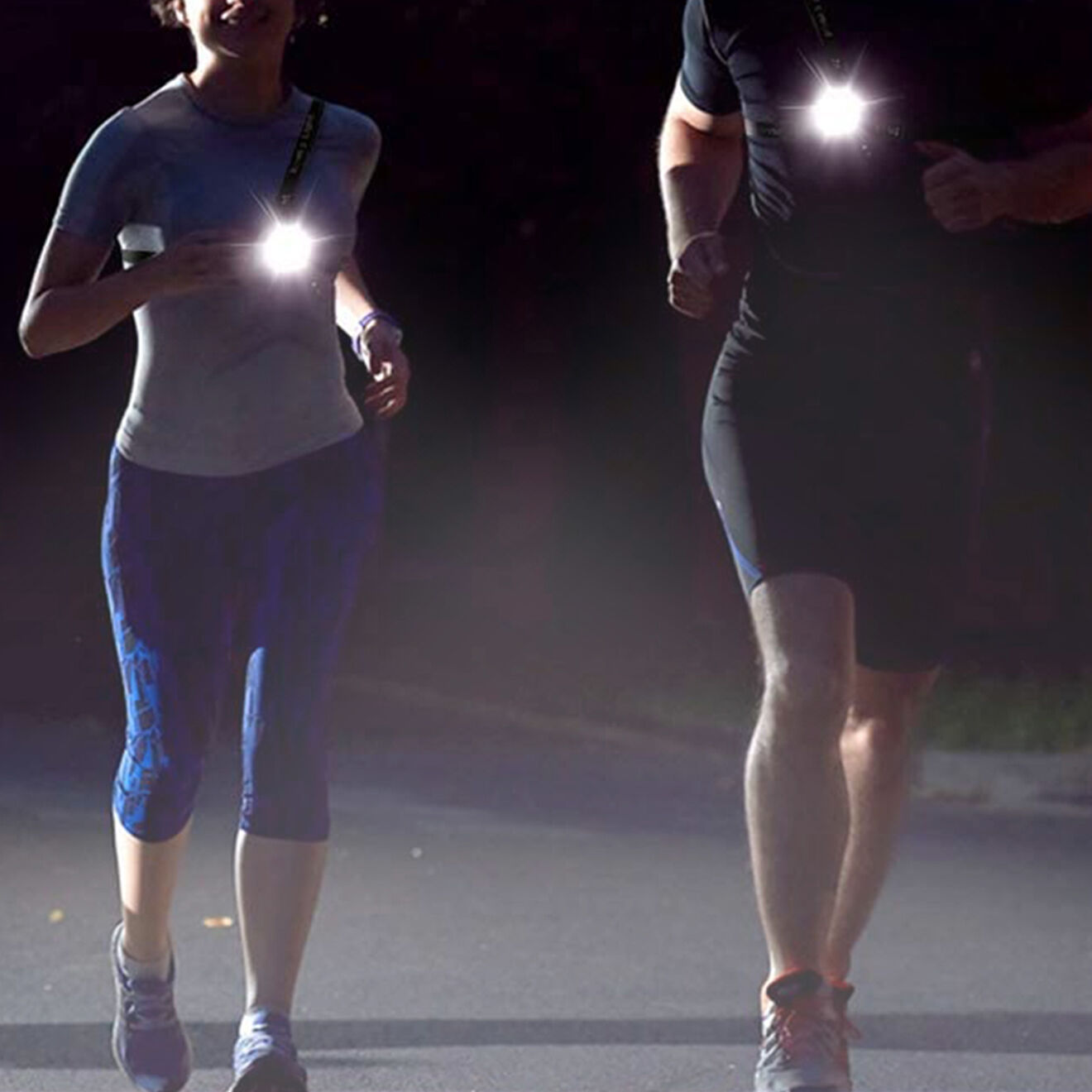 Onamaste Harnais de Sport avec Lumières LED Safelt noir - 10.5x10x4 cm