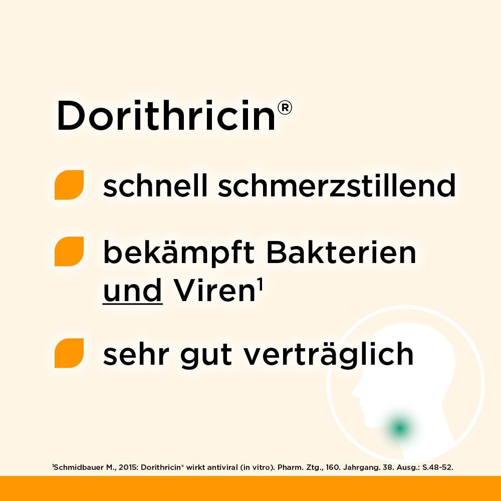 Dorithricin® Classic Lutschtabletten bei Halsschmerzen