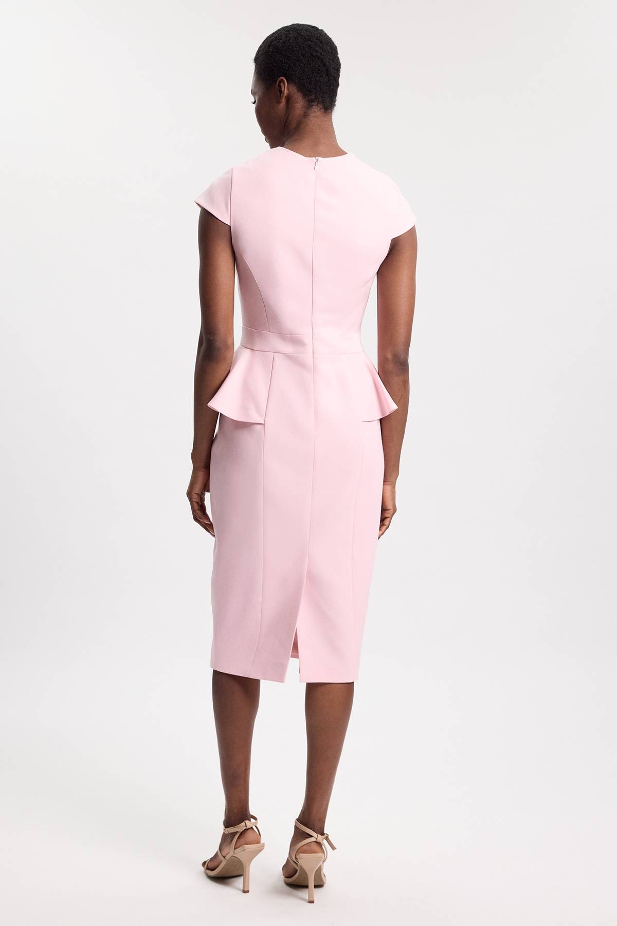 KarenMillen Robe Midi Structurée À Détail Froncé