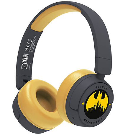 OTL Kopfhörer - Batman - On-Ear Junior - Kabellos - Schwarz/Gelb