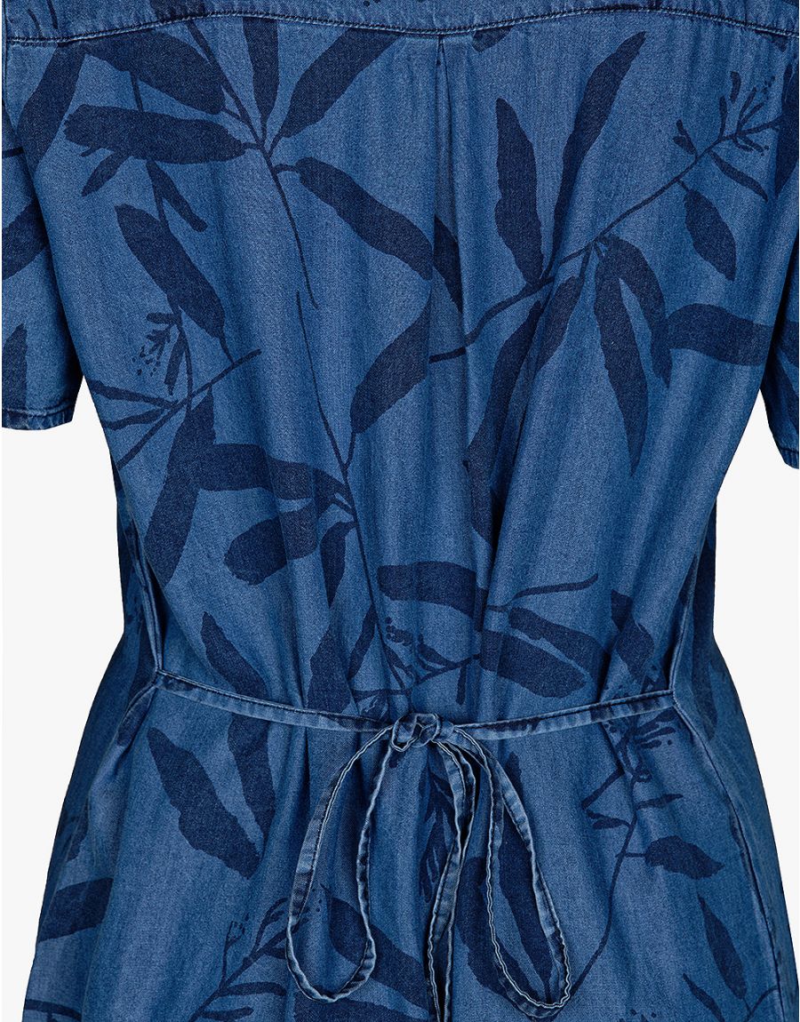 Robe en lyocell imprimée