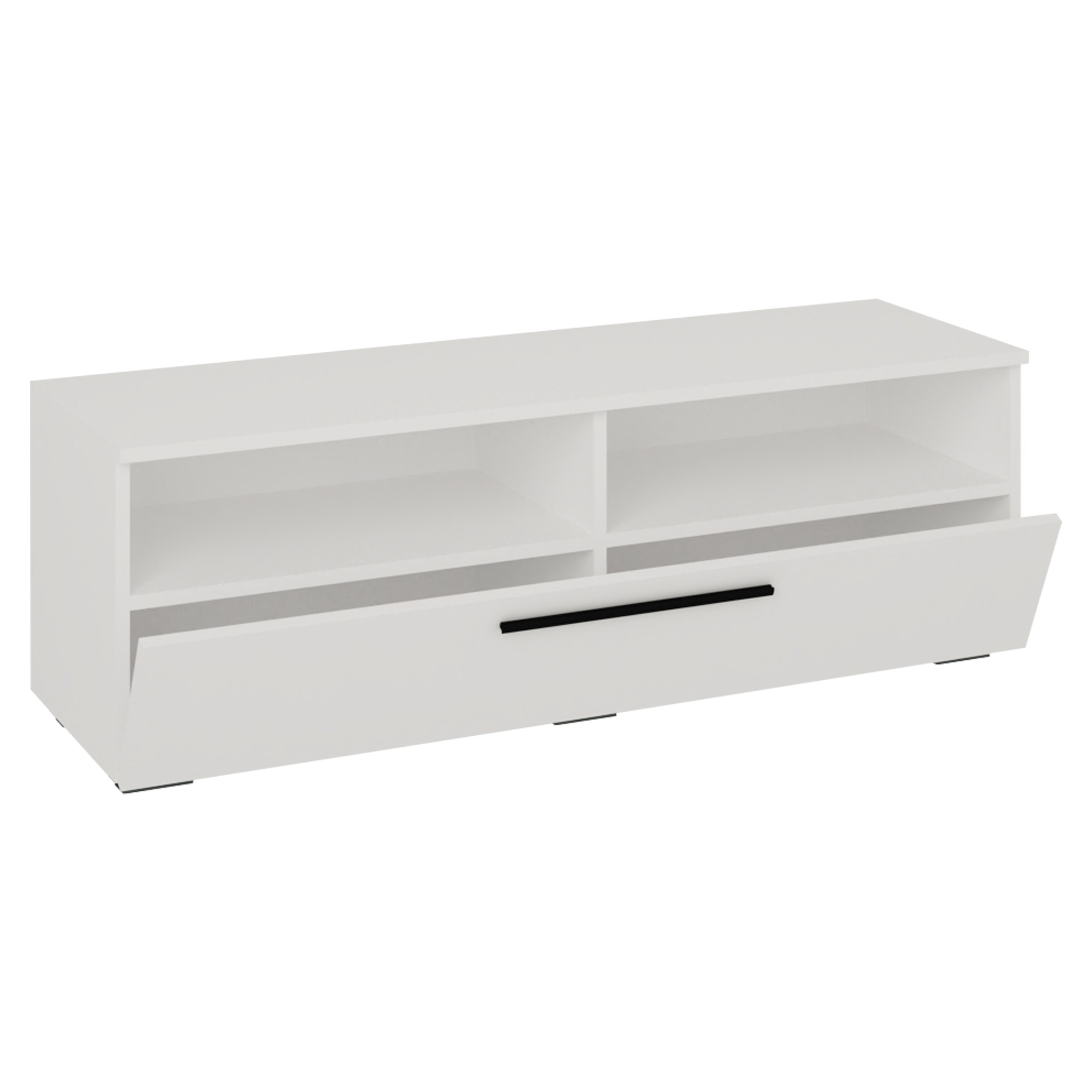 VCM Holz TV Lowboard Möbel Fernsehschrank Tisch Konsole Fernsehtisch Arila XL