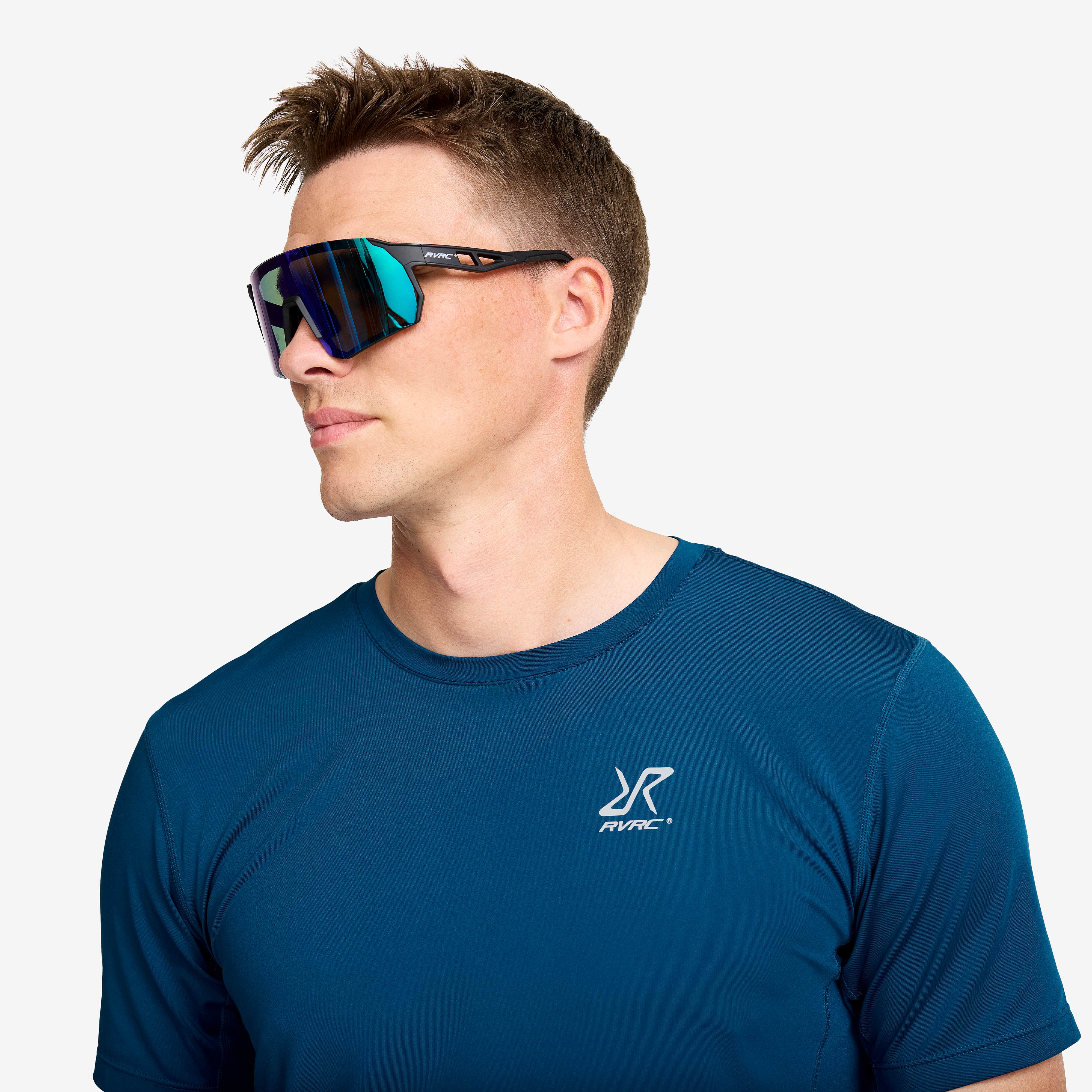 Stride Active T-shirt Herre Blue Opal