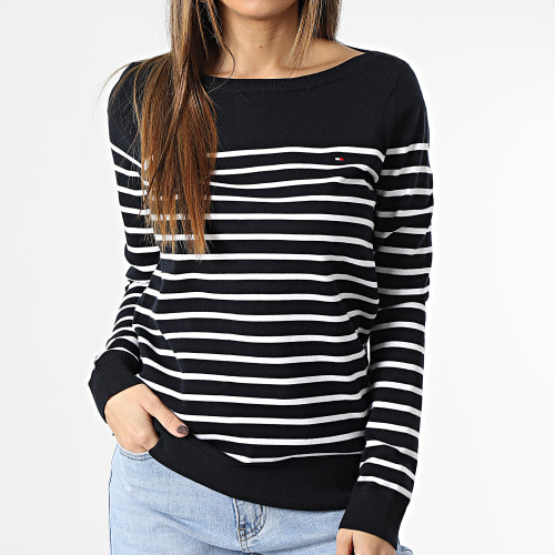 Pull Femme Heritage Boat 2046 Bleu Marine