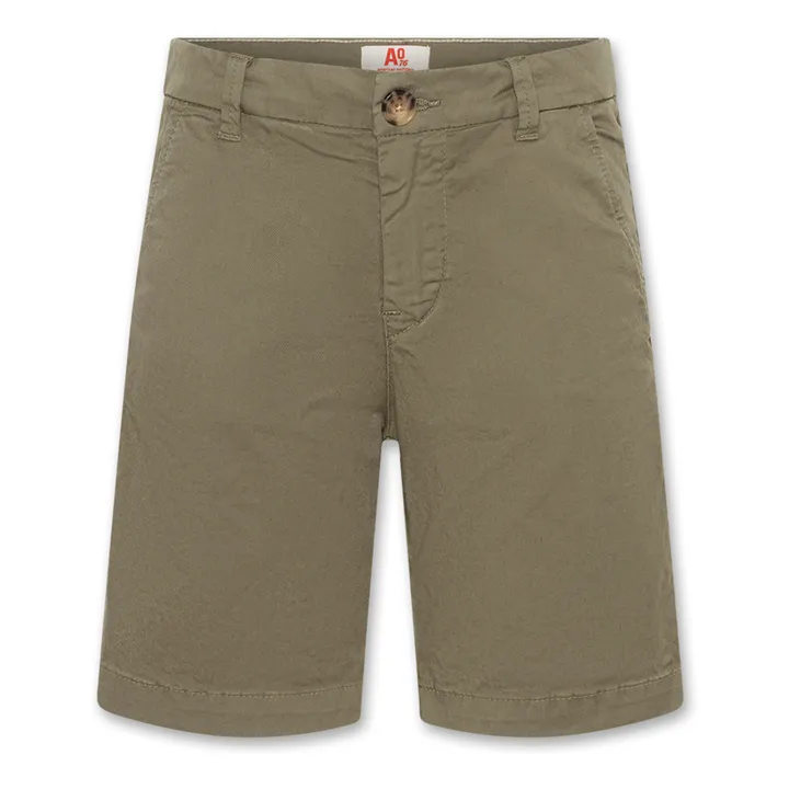 AO76 Short Chino Barry | Vert olive