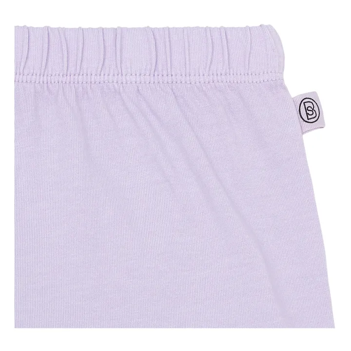 SMALLABLE BASICS Short Coton Bio | Lilas