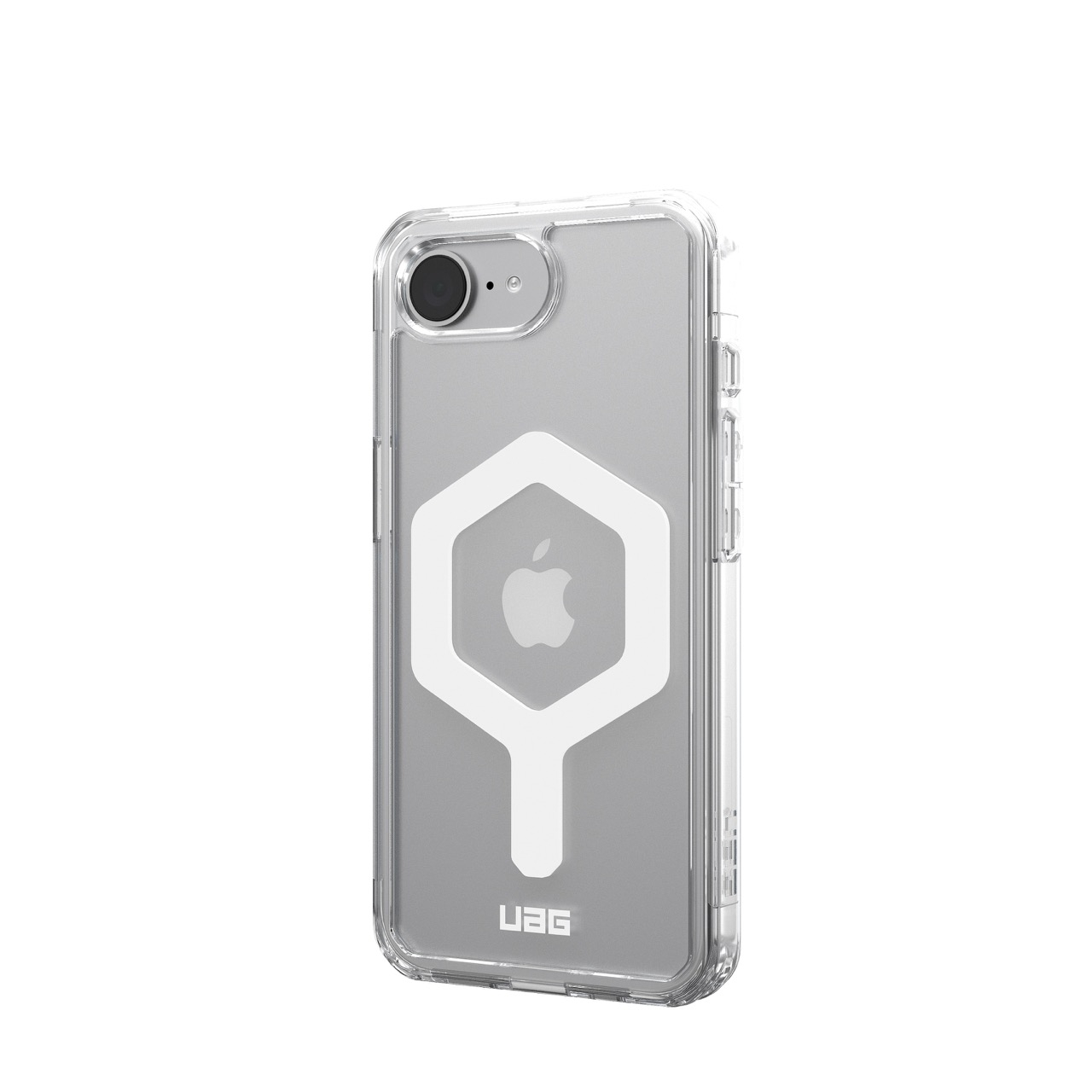 iPhone 16e MagSafe Hybrid Schutzhülle Plyo (114501114341) - Transparent (Ice)
