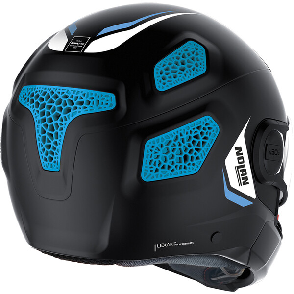 Nolan - Casque N30-4 TP Inception Noir Mat / Bleu