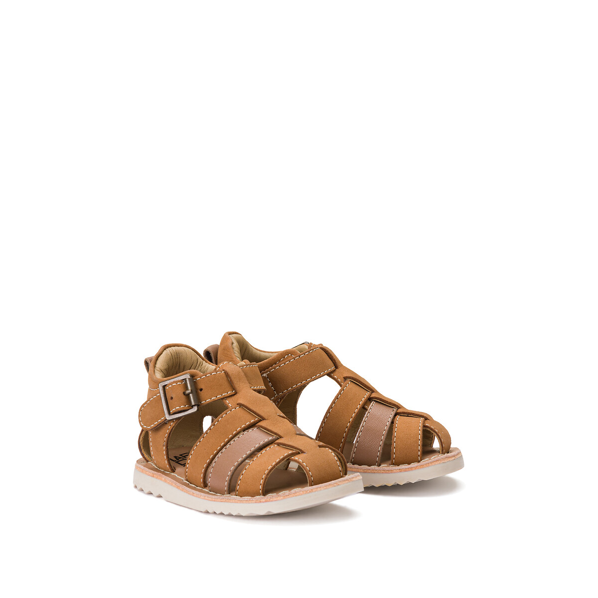 COLEÇÕES LA REDOUTE<br>Leren sandalsen