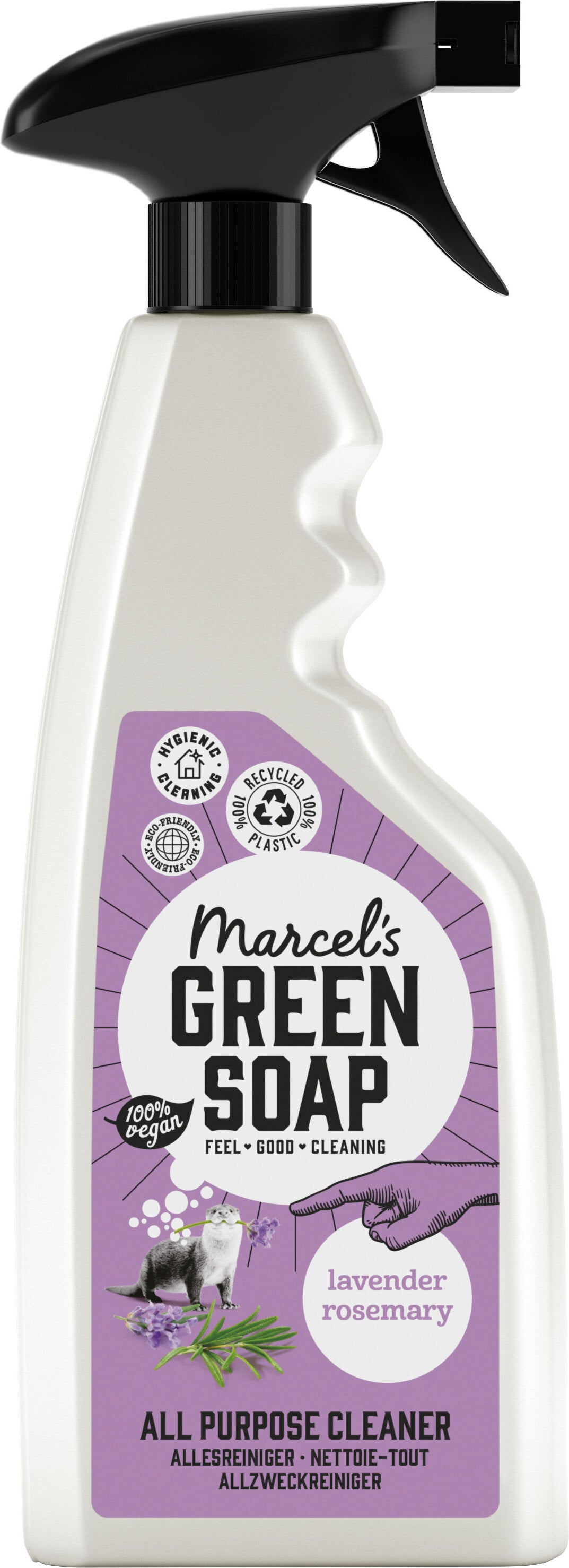 Marcel's Green Soap allesreiniger spray Lavendel en Kruidnagel 500 ml