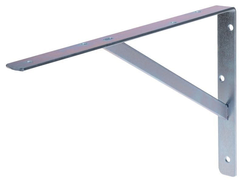STRUCT Stegkonsole 50 x 33 cm Silbergrau Träger für Wandregale
