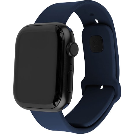 Fixed urrem silikone 49 mm - blå