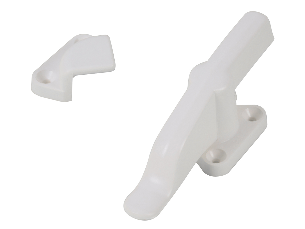 Tweedelige lange deurwervel - white