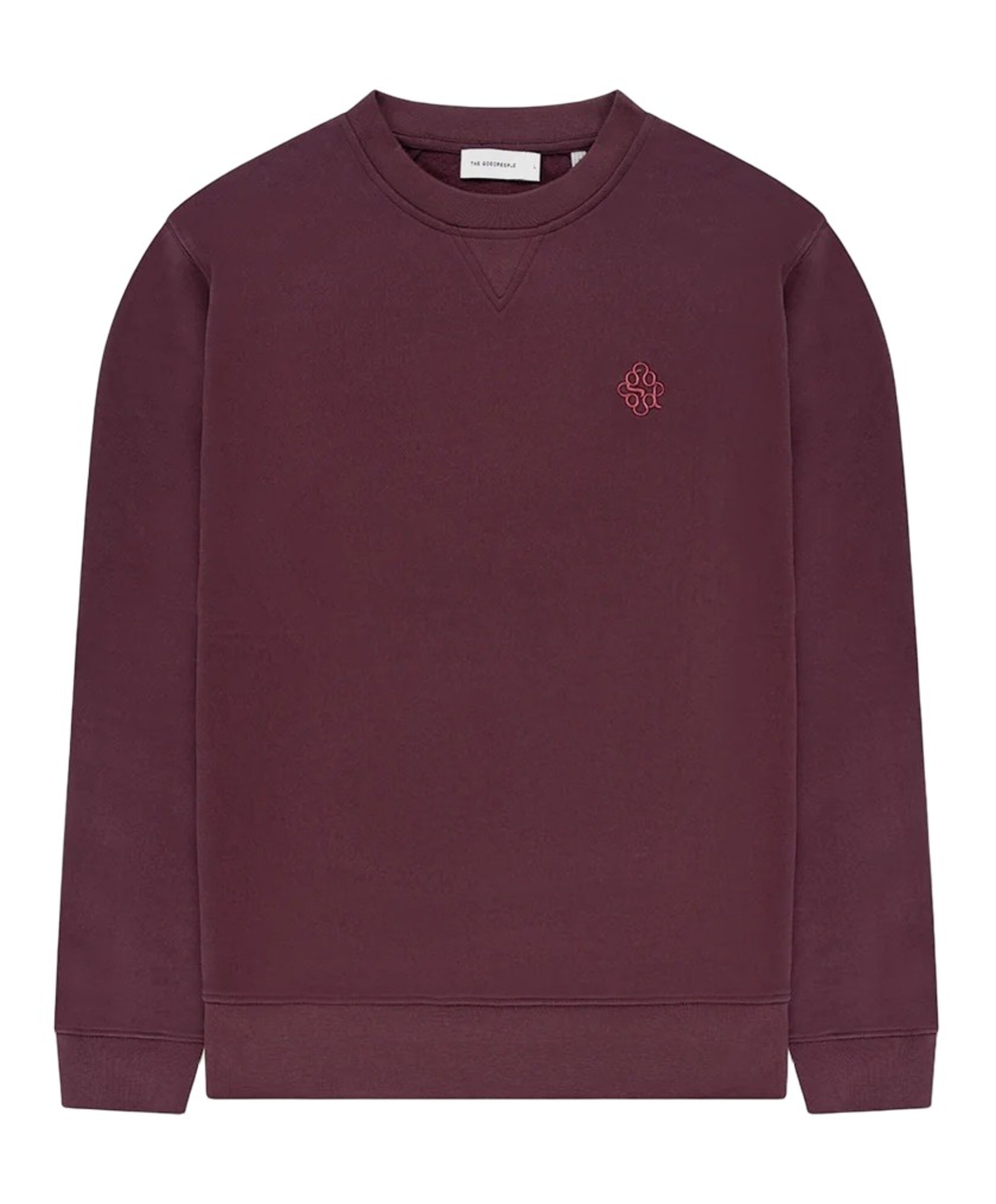 The GoodPeople Heren sweater bordeaux