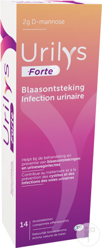 Urilys-Forte Cystite Et Infection Urinaire 14 Comprimés Effervescents