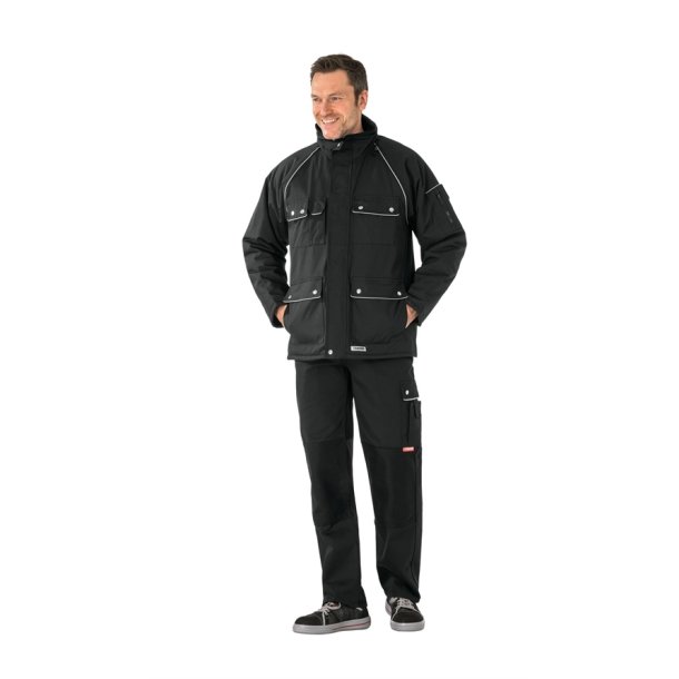 2194 Canvas 320 Parka Jakke - Sort
