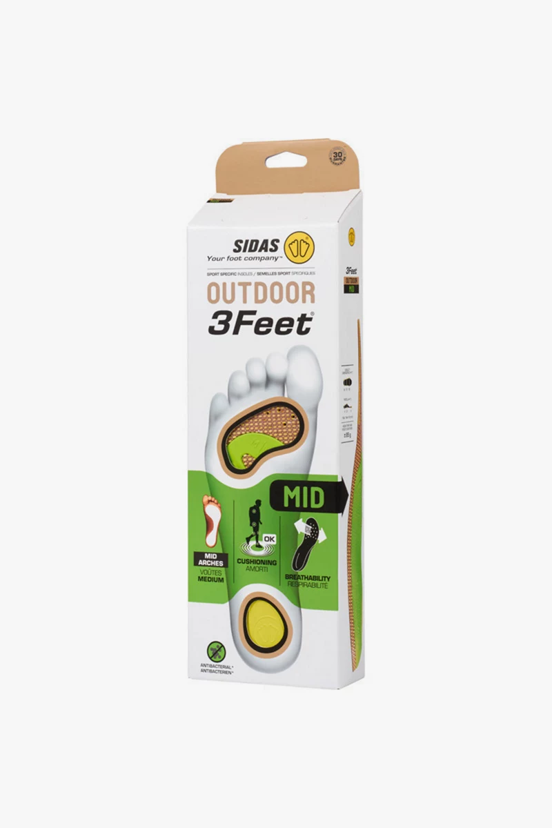 Sidas 3 Feet Outdoor Mid 46-48 Einlegesohle