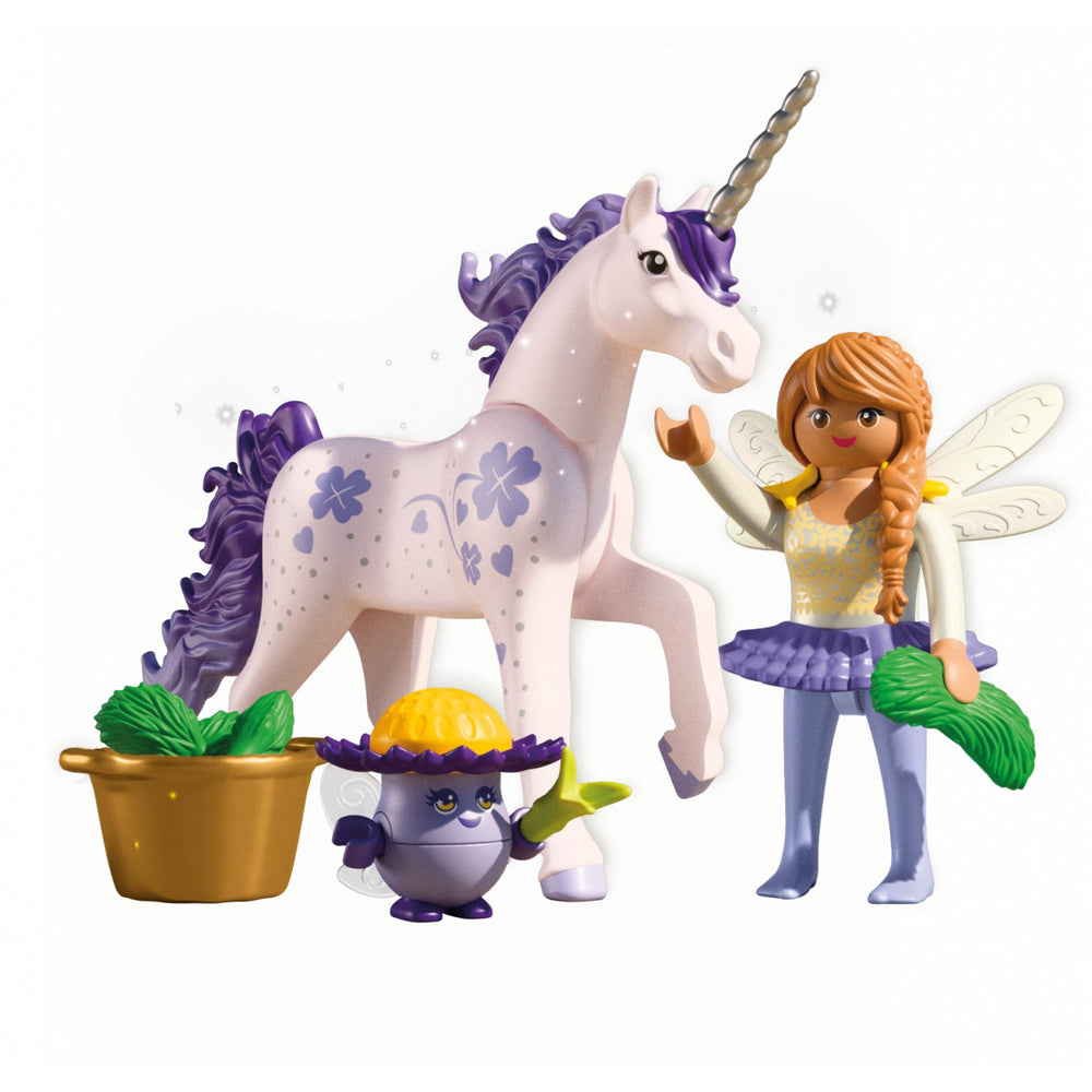 Køb Playmobil® Collectible Unicorn: Lucky Lavender With Fe