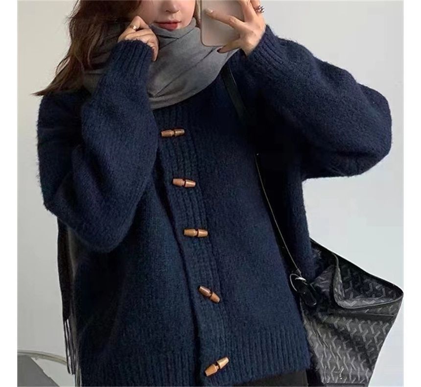 aistera - Effen dufflecardigan