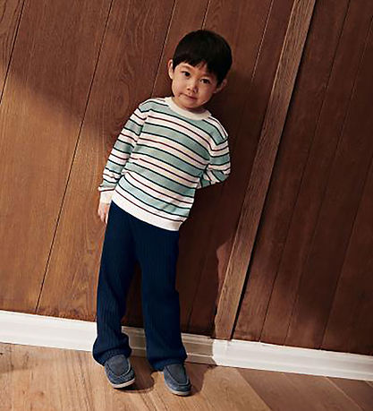 FUB Bukser - Rib - Uld - Dark Navy