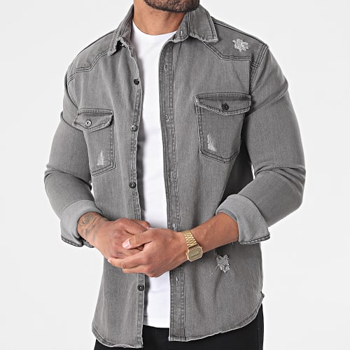 Surchemise Jean 5318 Gris