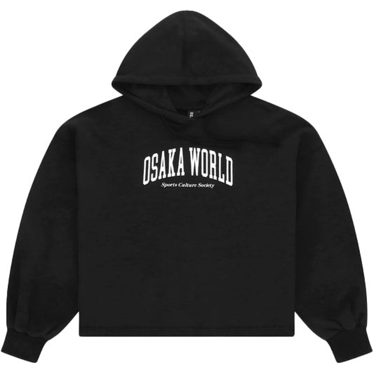 Osaka women cropped hoodie - college