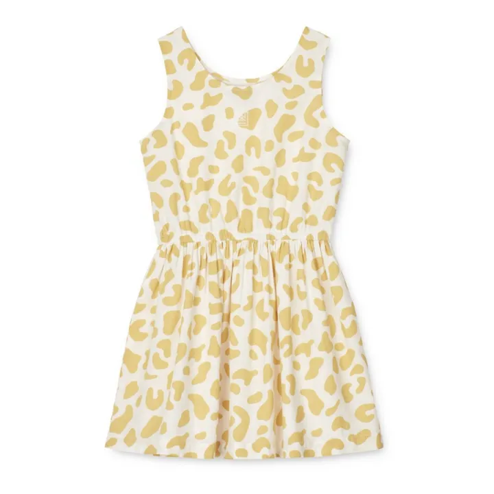 Liewood Robe courte Coton Bio Idaho | Jaune