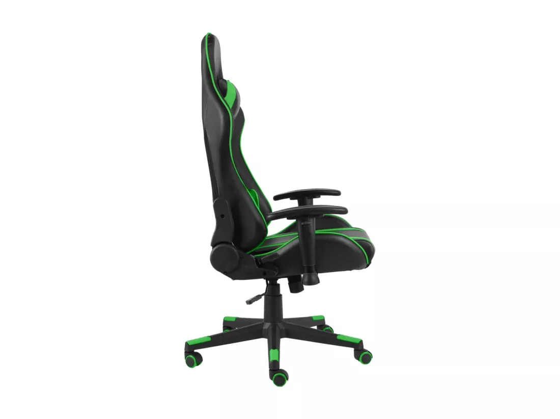 Chaise de jeu pivotante Vert PVC