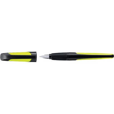 Stylo plume EASYbuddy M, droitiers, noir/citron vert
