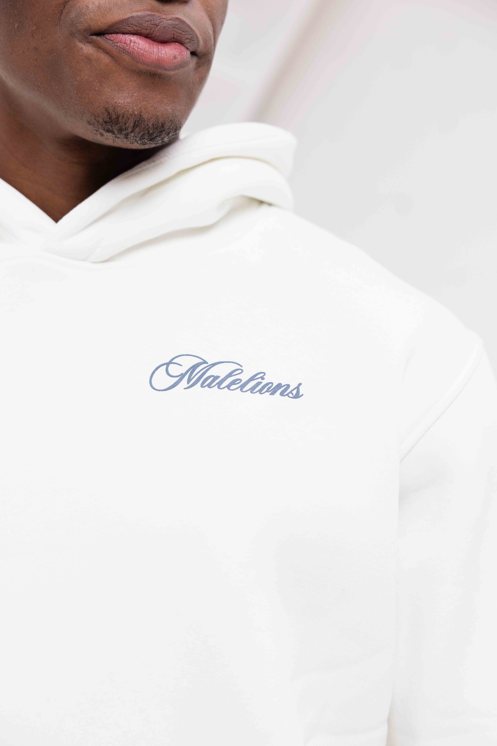 Malelions Angel Hoodie Heren Wit
