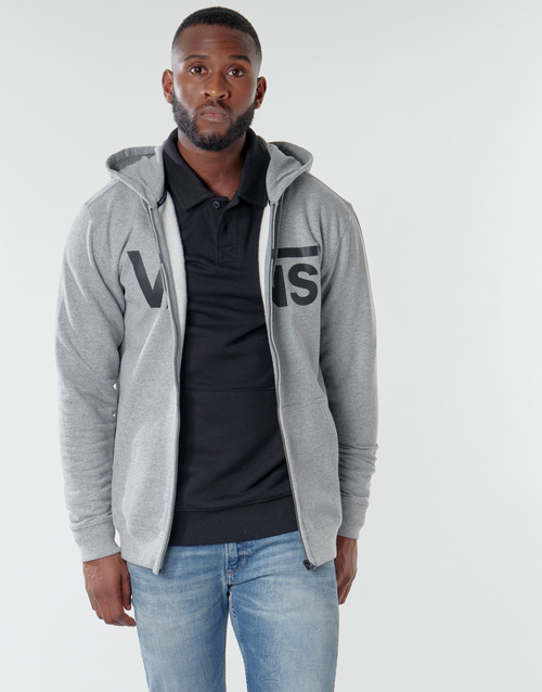 Vans - VANS CLASSIC ZIP HOODIE II - Gris / Noir