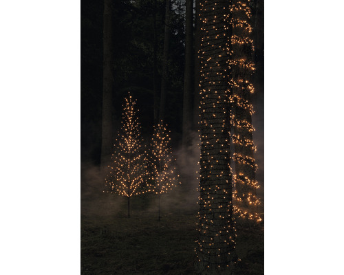 Lichtboom Konstsmide H 150 cm 240 LED's lichtkleur amber