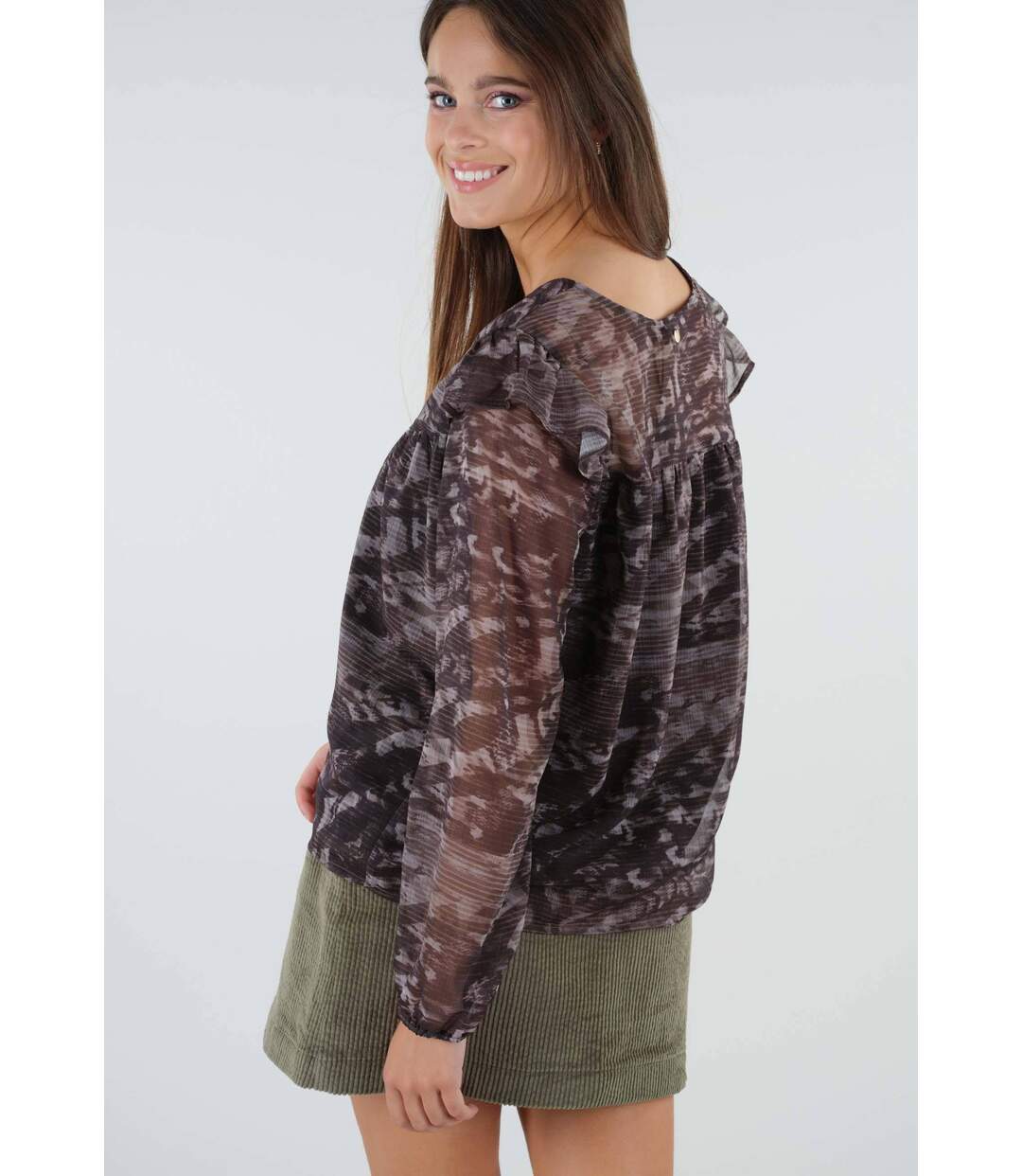 Blouse imprimé jungle HUA