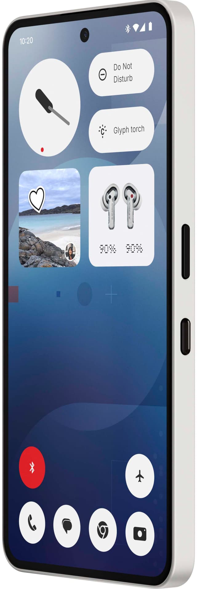Nothing Phone (3a) 5G smartphone 8/128GB (hvid)