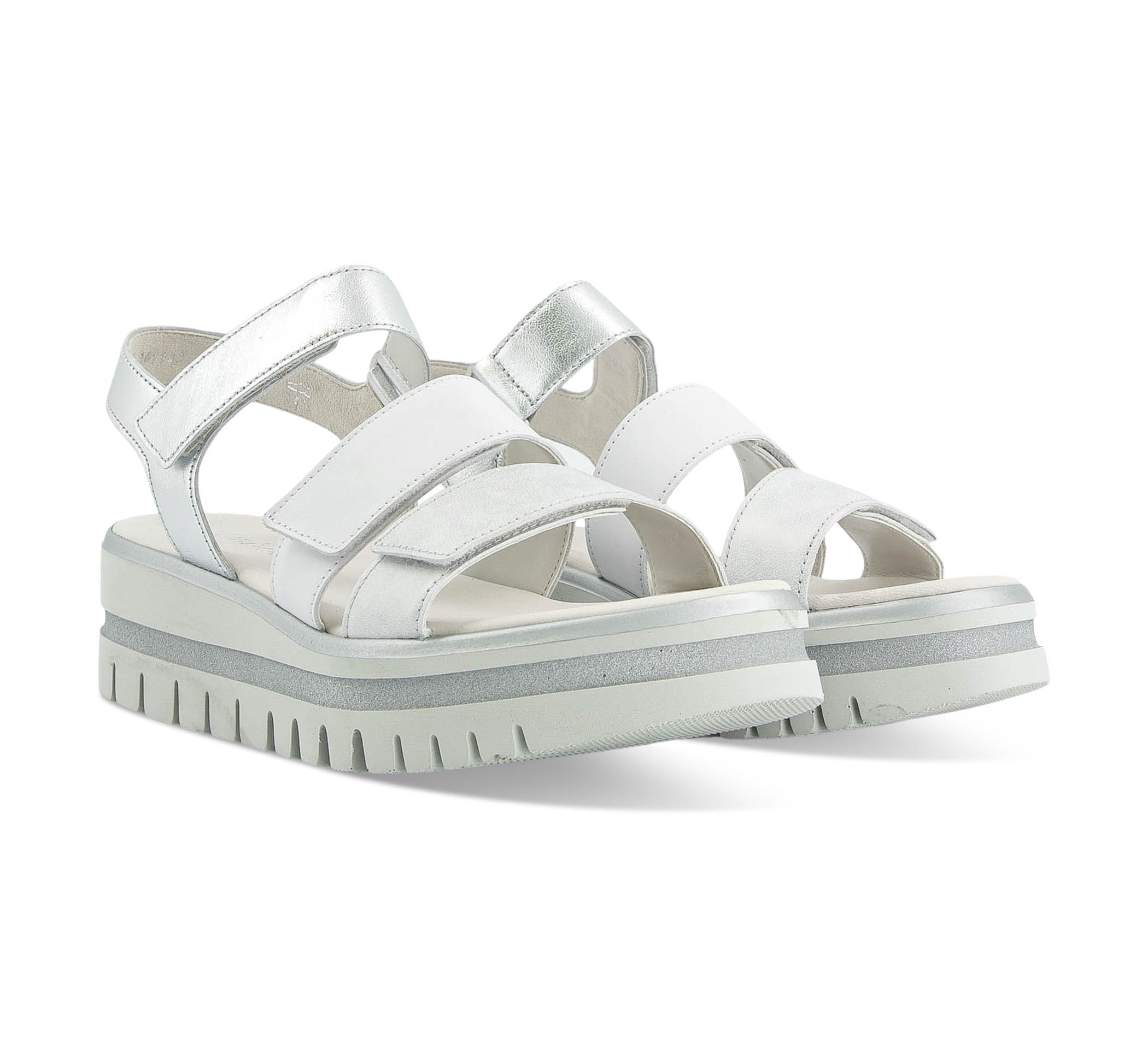 Gabor Riemchensandalen weiss