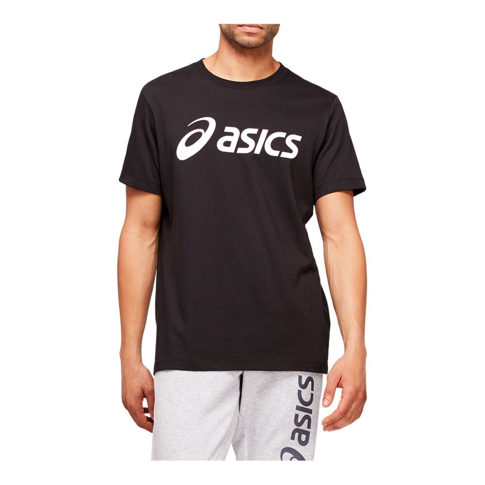 Asics ASICS BIG LOGO - Tee-shirt Homme performance black/brilliant white