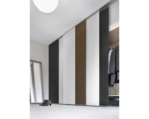 Schuifgordijn Decor teak 60x245 cm