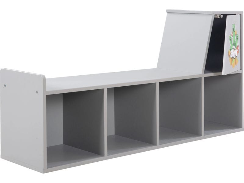 Phoenix Minecraft Sitzbank/Leseregal Multifunktionales und cooles Minecraft-Design
