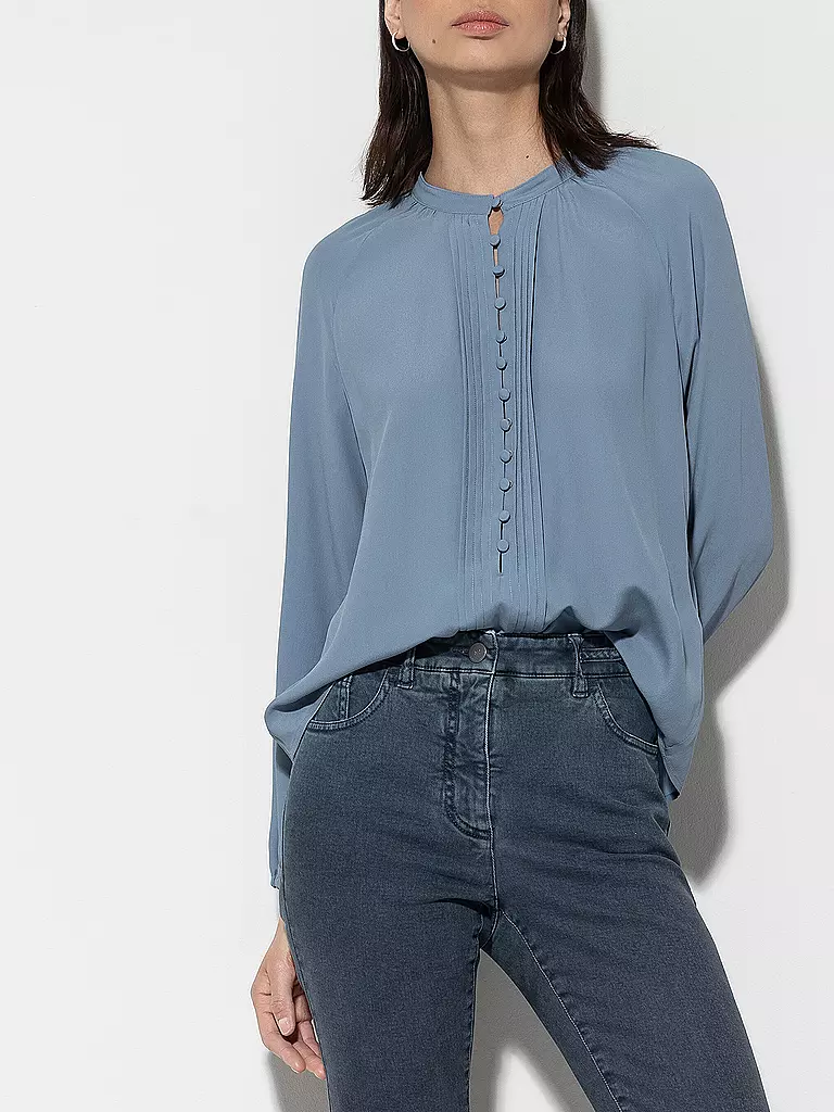LUISA CERANO Bluse blau