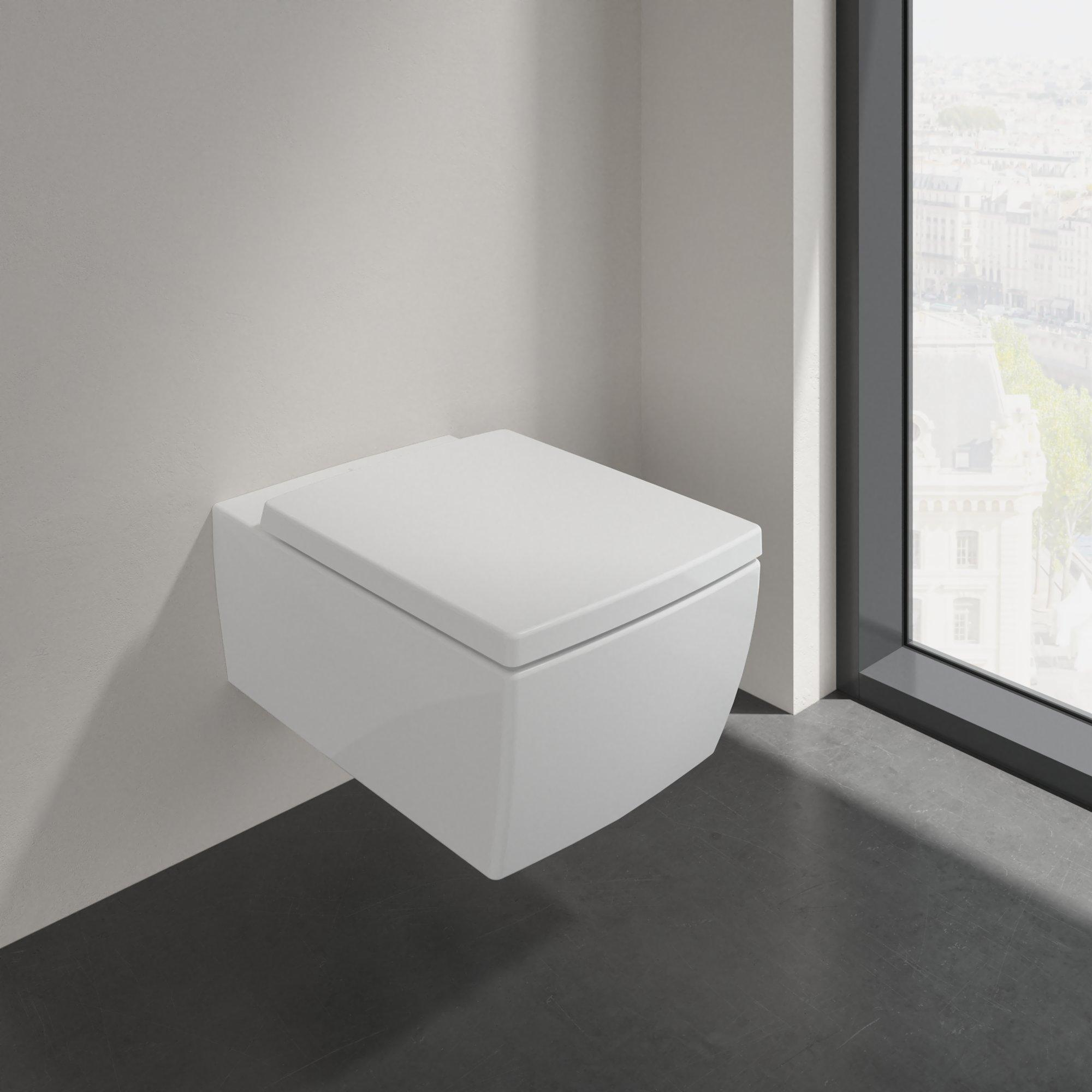 Villeroy & Boch Memento 2.0 randloos toilet CeramicPlus wit glans