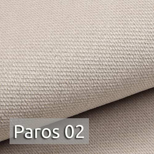 Sofnet Wohnlandschaft mit Schlaffunktion Faris U-Form - Couch, Schlafsofa mit Bettkasten, Couchgranitur mit Bettfunktion, Big Sofa, Bettsofa (Beige (Paros 02))