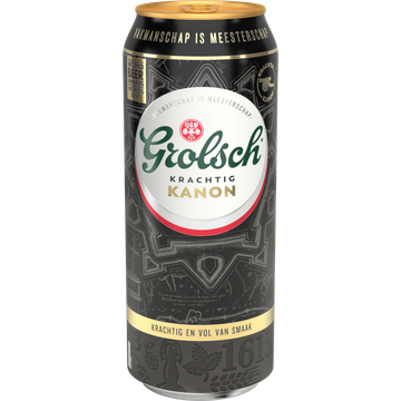 Grolsch - Krachtig Kanon - Blik - 500ML